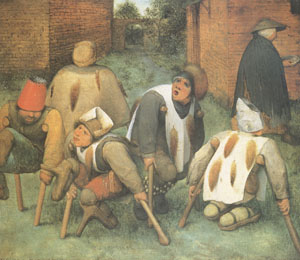 BRUEGEL, Pieter the Elder The Beggars (mk05)